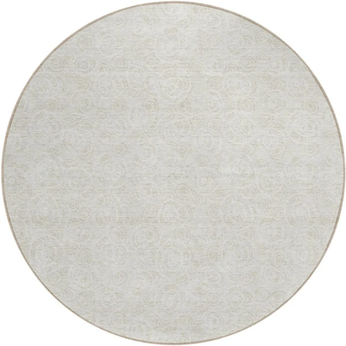 Addison Chantille ACN728-Ivory 8 ft. X 8 ft. Round Rug