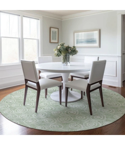 Addison Chantille ACN728-Mint 8 ft. X 8 ft. Round Rug
