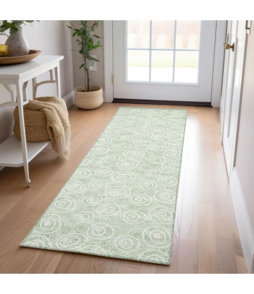 Addison Chantille ACN728-Mint 2 ft. 3 in. X 7 ft. 6 in. Rectangle Rug