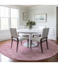 Addison Chantille ACN728-Pink 8 ft. X 8 ft. Round Rug