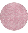 Addison Chantille ACN728-Pink 8 ft. X 8 ft. Round Rug