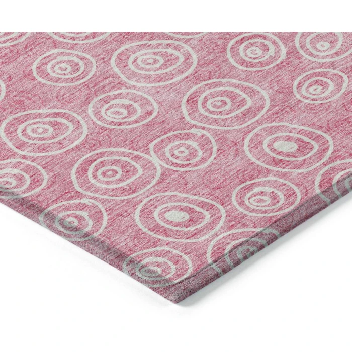 Addison Chantille ACN728-Pink 8 ft. X 8 ft. Round Rug