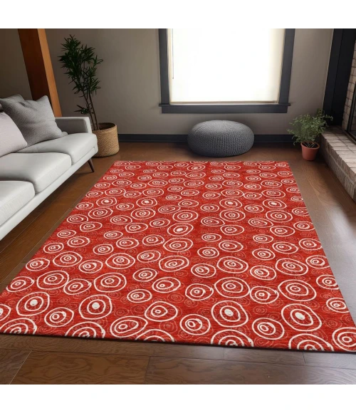 Addison Chantille ACN728-Red 3 ft. X 5 ft. Rectangle Rug
