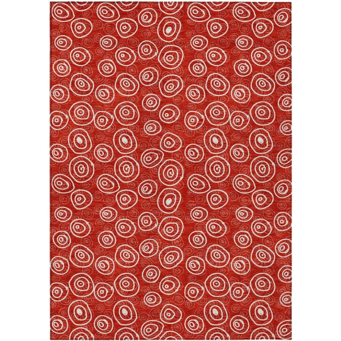 Addison Chantille ACN728-Red 8 ft. X 10 ft. Rectangle Rug