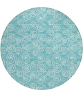 Addison Chantille ACN728-Teal 8 ft. X 8 ft. Round Rug