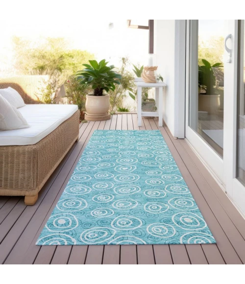 Addison Chantille ACN728-Teal 2 ft. 3 in. X 7 ft. 6 in. Rectangle Rug
