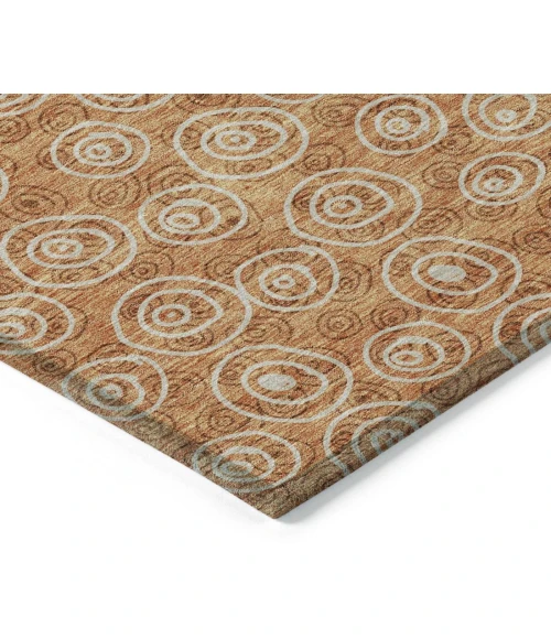 Addison Chantille ACN728-Terracotta 8 ft. X 8 ft. Round Rug