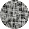 Addison Chantille ACN729-Black 8 ft. X 8 ft. Round Rug
