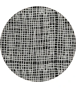Addison Chantille ACN729-Black 8 ft. X 8 ft. Round Rug