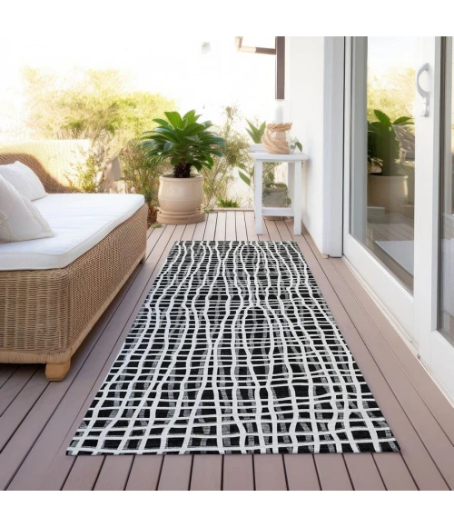 Addison Chantille ACN729-Black 2 ft. 3 in. X 7 ft. 6 in. Rectangle Rug