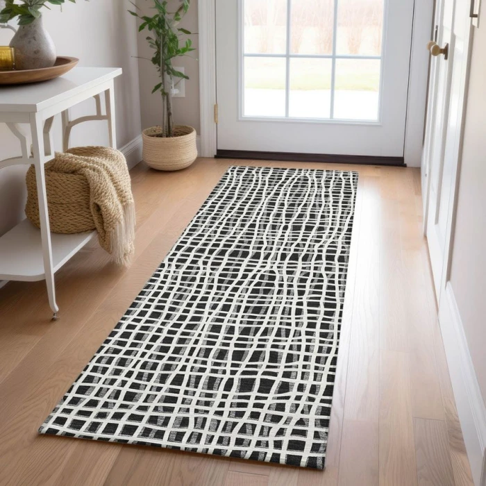 Addison Chantille ACN729-Black 2 ft. 3 in. X 7 ft. 6 in. Rectangle Rug