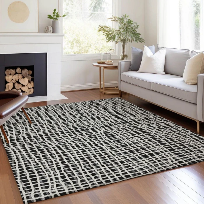 Addison Chantille ACN729-Black 3 ft. X 5 ft. Rectangle Rug