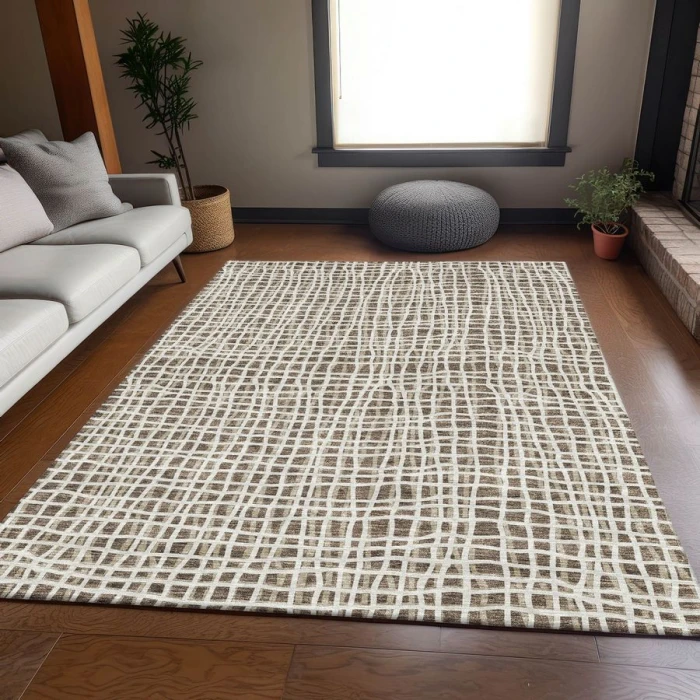 Addison Chantille ACN729-Brown 9 ft. X 12 ft. Rectangle Rug
