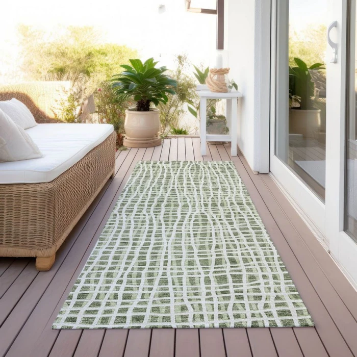 Addison Chantille ACN729-Green 2 ft. 3 in. X 7 ft. 6 in. Rectangle Rug