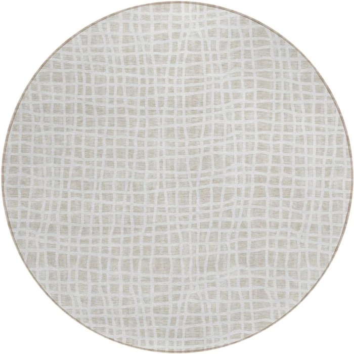 Addison Chantille ACN729-Ivory 8 ft. X 8 ft. Round Rug