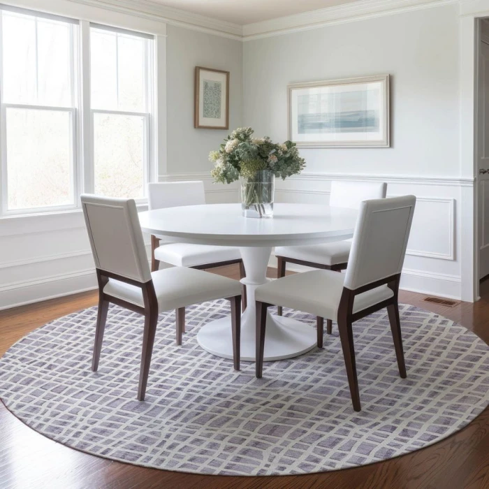 Addison Chantille ACN729-Lilac 8 ft. X 8 ft. Round Rug