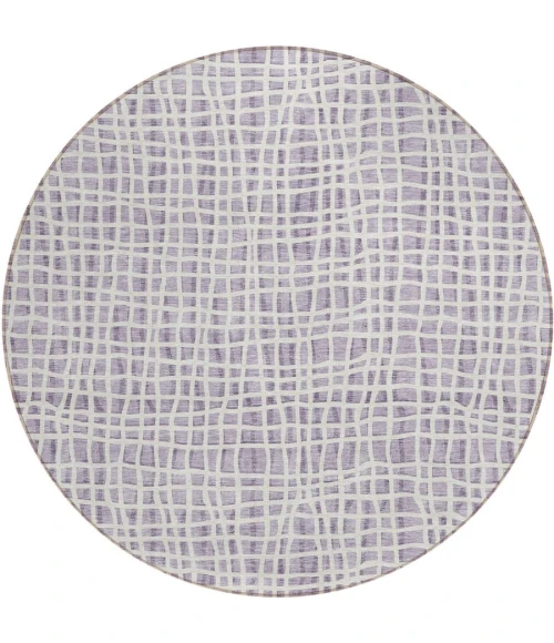 Addison Chantille ACN729-Lilac 8 ft. X 8 ft. Round Rug