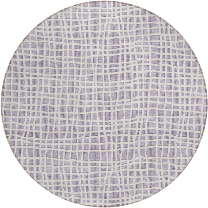 Addison Chantille ACN729-Lilac 8 ft. X 8 ft. Round Rug
