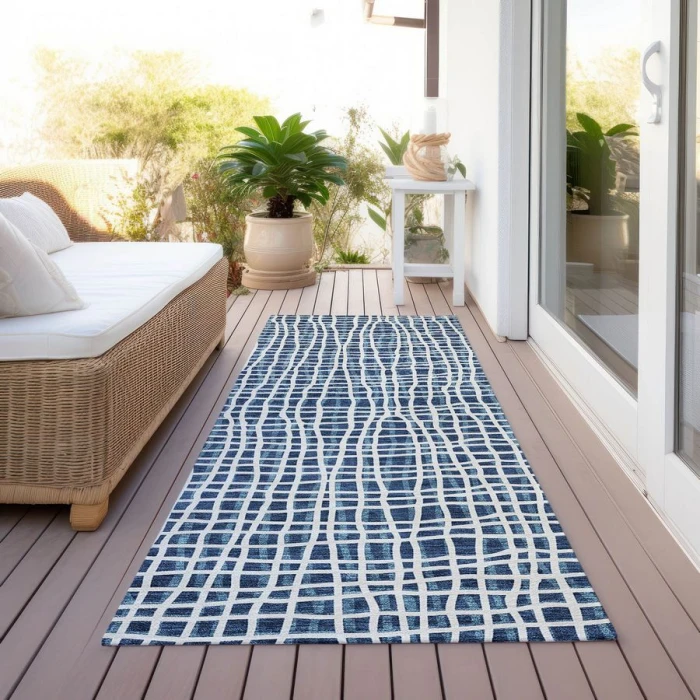 Addison Chantille ACN729-Navy 2 ft. 3 in. X 7 ft. 6 in. Rectangle Rug