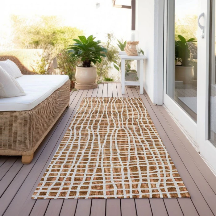 Addison Chantille ACN729-Paprika 2 ft. 3 in. X 7 ft. 6 in. Rectangle Rug