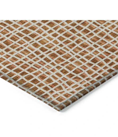 Addison Chantille ACN729-Paprika 8 ft. X 8 ft. Round Rug