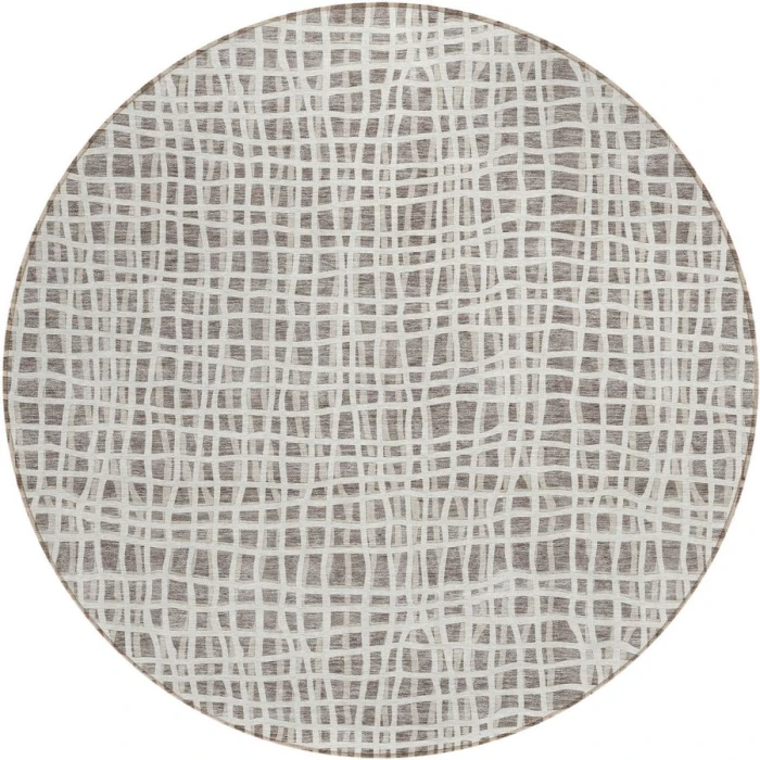 Addison Chantille ACN729-Taupe 8 ft. X 8 ft. Round Rug