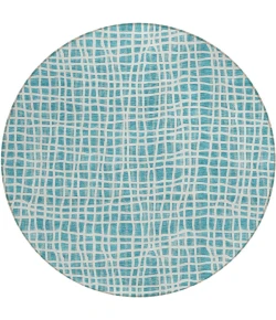 Addison Chantille ACN729-Teal 8 ft. X 8 ft. Round Rug