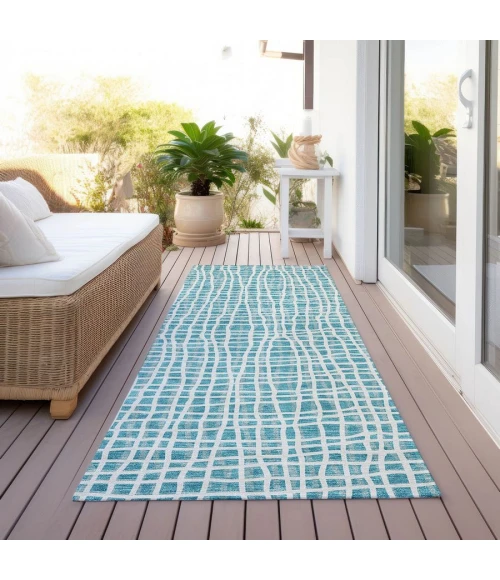Addison Chantille ACN729-Teal 2 ft. 3 in. X 7 ft. 6 in. Rectangle Rug