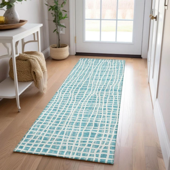 Addison Chantille ACN729-Teal 2 ft. 3 in. X 7 ft. 6 in. Rectangle Rug