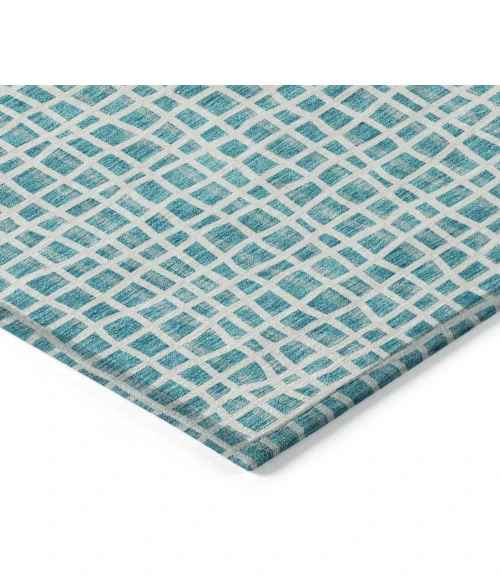 Addison Chantille ACN729-Teal 8 ft. X 8 ft. Round Rug
