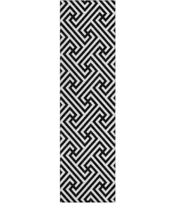 Addison Chantille ACN731-Black 2 ft. 3 in. X 7 ft. 6 in. Rectangle Rug