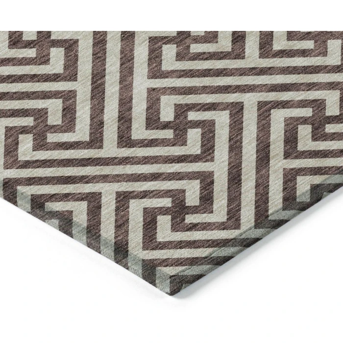 Addison Chantille ACN731-Brown 8 ft. X 8 ft. Round Rug