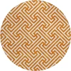 Addison Chantille ACN731-Orange 8 ft. X 8 ft. Round Rug