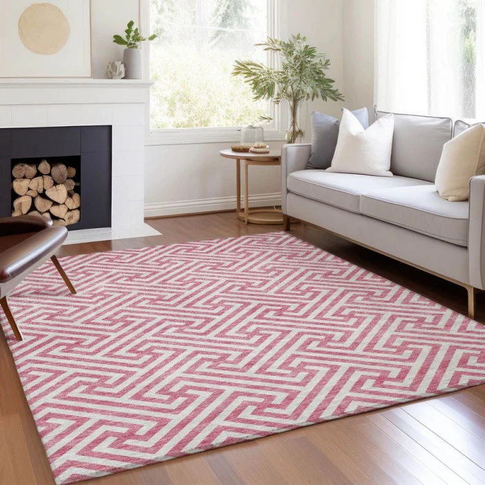 Addison Chantille ACN731-Pink 8 ft. X 10 ft. Rectangle Rug