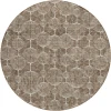 Addison Chantille ACN732-Chocolate 8 ft. X 8 ft. Round Rug