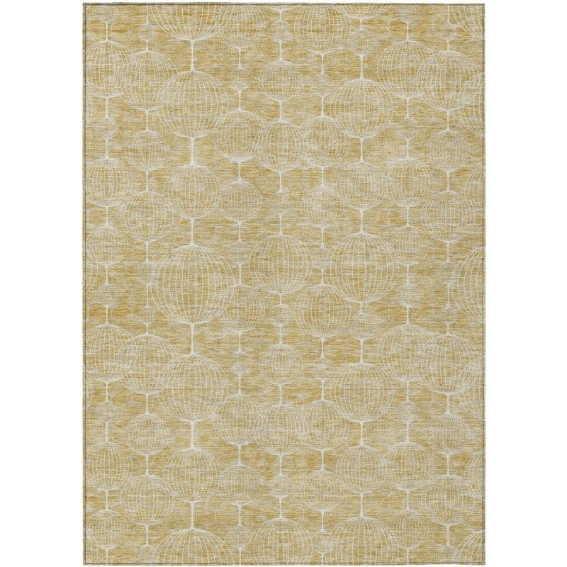 Addison Chantille ACN732-Gold 8 ft. X 10 ft. Rectangle Rug