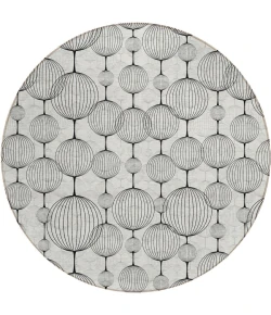 Addison Chantille ACN732-Graphite 8 ft. X 8 ft. Round Rug