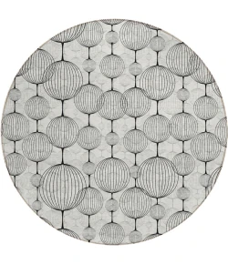Addison Chantille ACN732-White 8 ft. X 8 ft. Round Rug