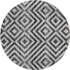 Addison Chantille ACN733-Black 8 ft. X 8 ft. Round Rug