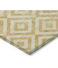 Addison Chantille ACN733-Gold 8 ft. X 8 ft. Round Rug