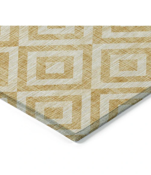 Addison Chantille ACN733-Gold 8 ft. X 8 ft. Round Rug