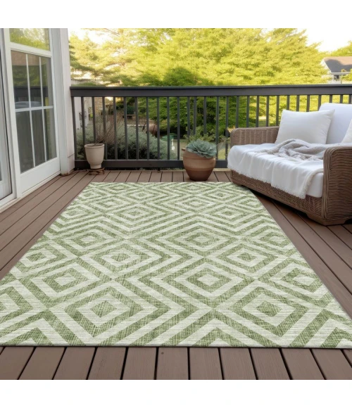 Addison Chantille ACN733-Green 8 ft. X 10 ft. Rectangle Rug