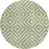 Addison Chantille ACN733-Green 8 ft. X 8 ft. Round Rug