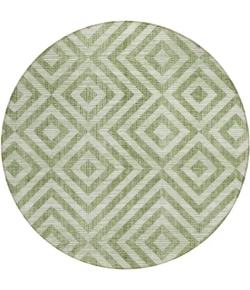 Addison Chantille ACN733-Green 8 ft. X 8 ft. Round Rug