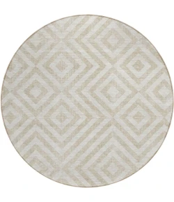 Addison Chantille ACN733-Ivory 8 ft. X 8 ft. Round Rug