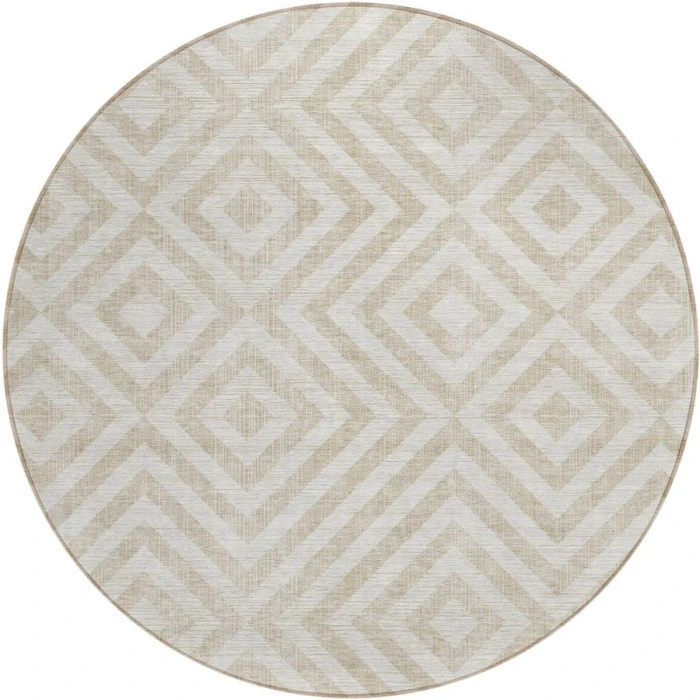 Addison Chantille ACN733-Ivory 8 ft. X 8 ft. Round Rug