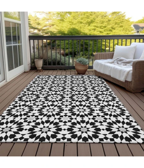 Addison Chantille ACN734-Black 5 ft. X 7 ft. 6 in. Rectangle Rug