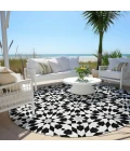 Addison Chantille ACN734-Black 8 ft. X 8 ft. Round Rug