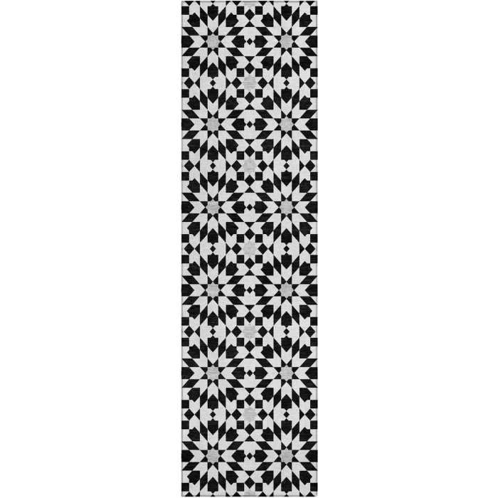 Addison Chantille ACN734-Black 2 ft. 3 in. X 7 ft. 6 in. Rectangle Rug