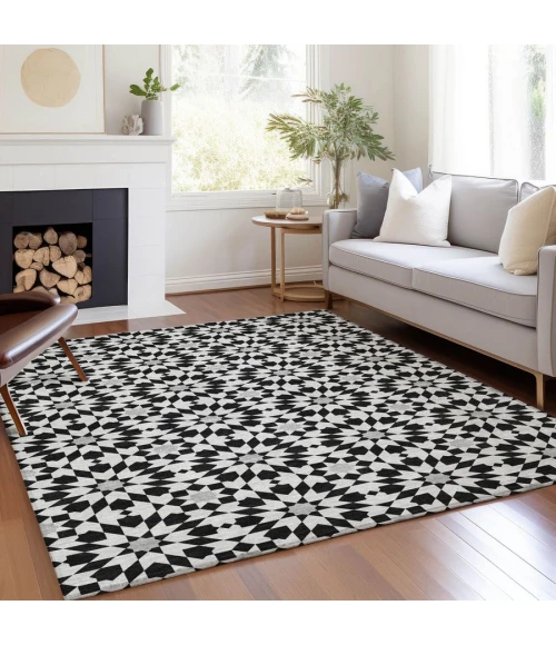 Addison Chantille ACN734-Black 5 ft. X 7 ft. 6 in. Rectangle Rug
